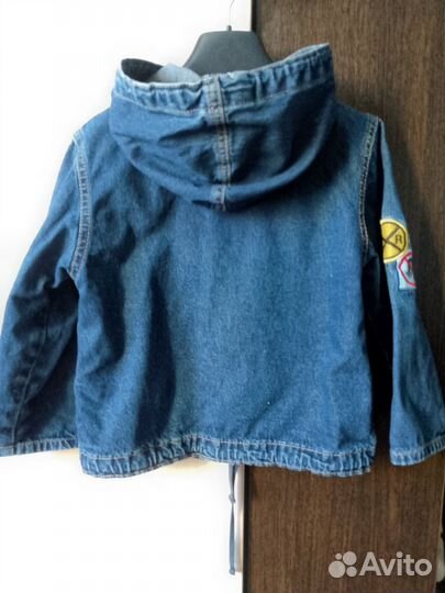 Джинсовая куртка детская