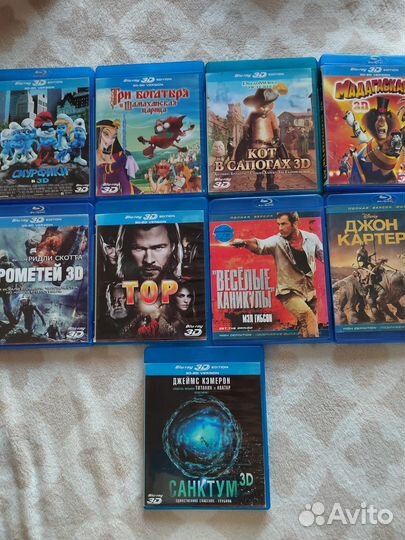 3D blu ray диски