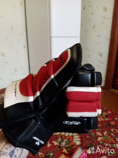 Краги хоккейные CCM vector размер 15