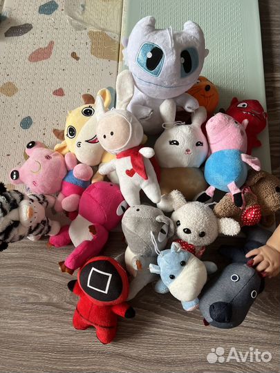 Мягкие игрушки пакетом