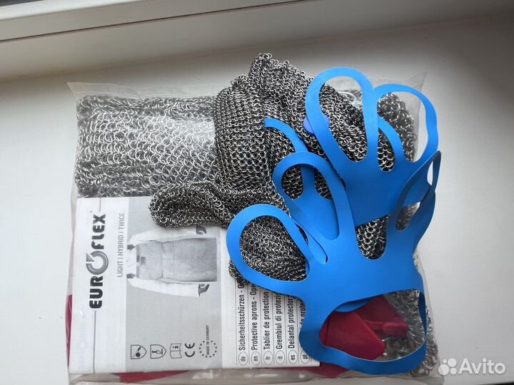 Кольчужный фартук кольчужная перчатка