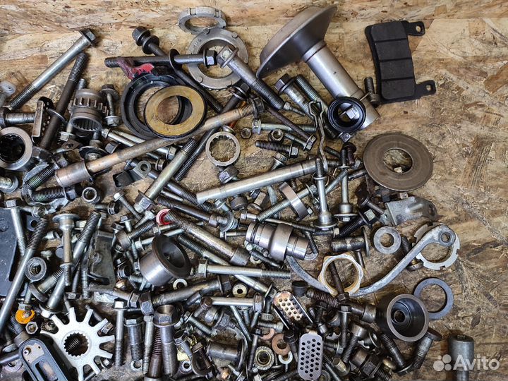 Cbr929rr 00-01 болты гайки шайбы втулки мелочь