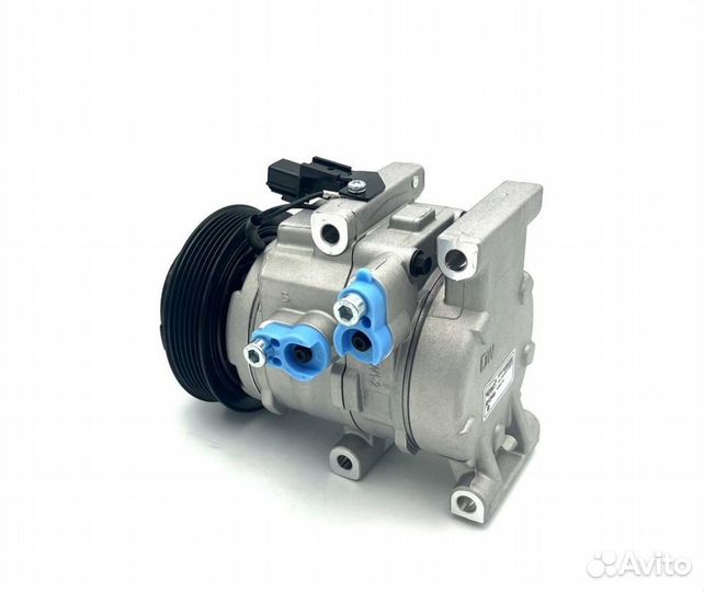 Компрессор кондиционера KIA rio 3 hyundai solaris1