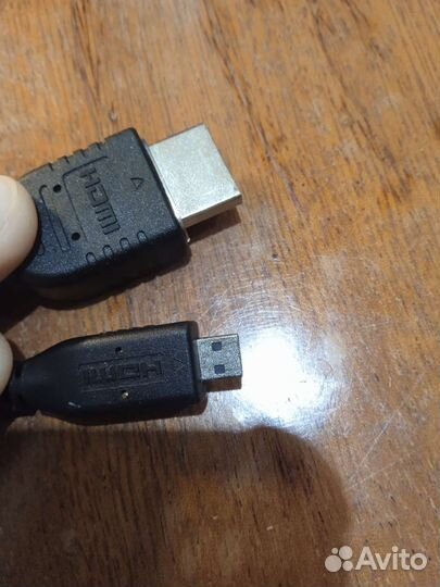 Новый, 1.5м mini hdmi -hdmi провод