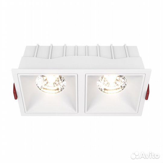 Встраиваемый светильник Alfa DL043-02-15W3K-SQ-W