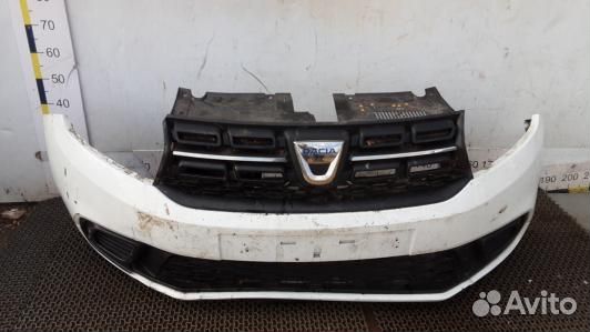 Бампер передний dacia sandero 2 (JDN28G501)
