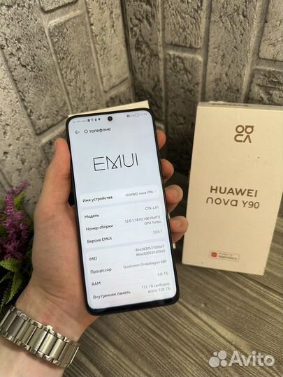Телефон Huawei Nova Y90 128gb
