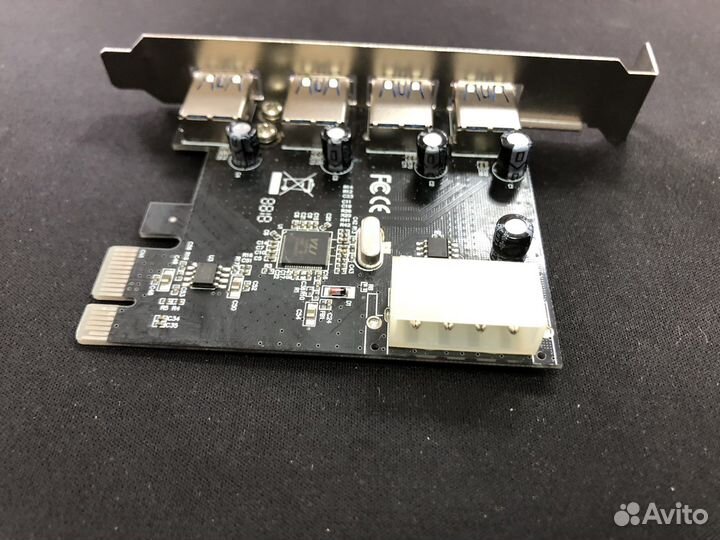 Плата расширения Espada PCIe4USB3.0