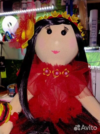 Кукла интерьерная подарочная