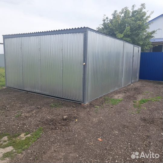 Гараж, хозблок из профнастила