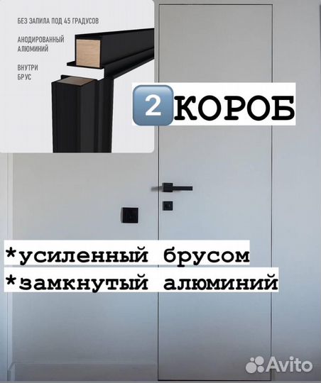 Скрытые двери invisible в наличии