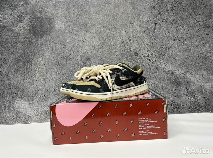 Кроссовки Nike SB dunk low x Cactus Jack Люкс