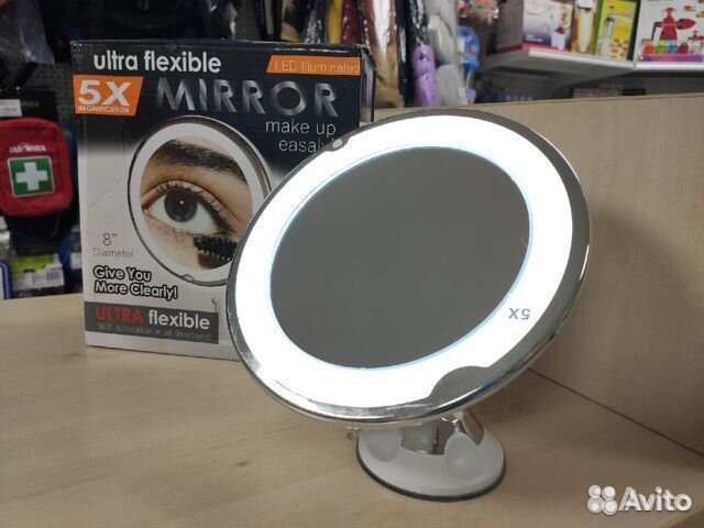 Увеличительное Зеркало LED 5x Ultra Flexible