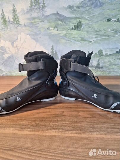 Лыжные ботинки salomon prolink