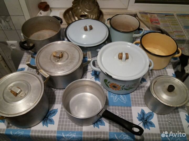 Посуда эмалированная