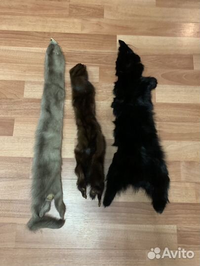 Лисьи и норковые шкуры