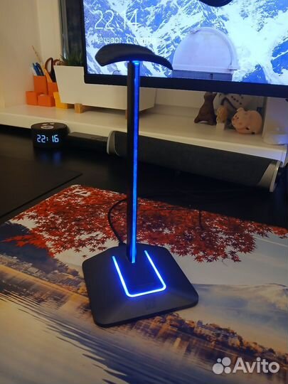 Держатель для наушников glhf Watchtower 2U RGB