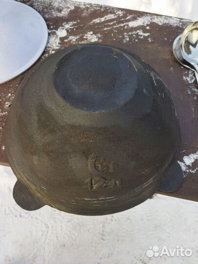 Казан не обожженный