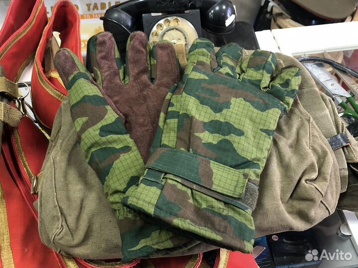 Перчатки армейские утепленные кмф оригинальные