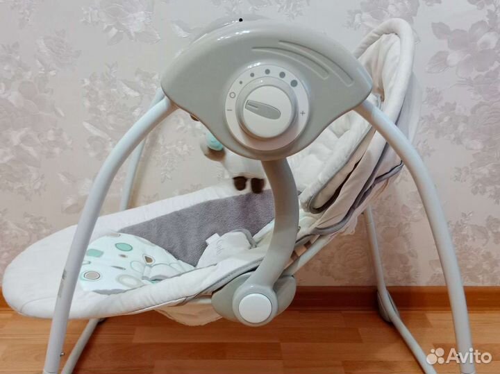 Детские автоматические качели