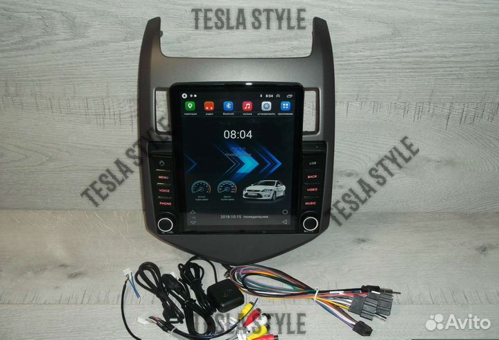 Магнитола Chevrolet Aveo T300 Tesla Android GPS