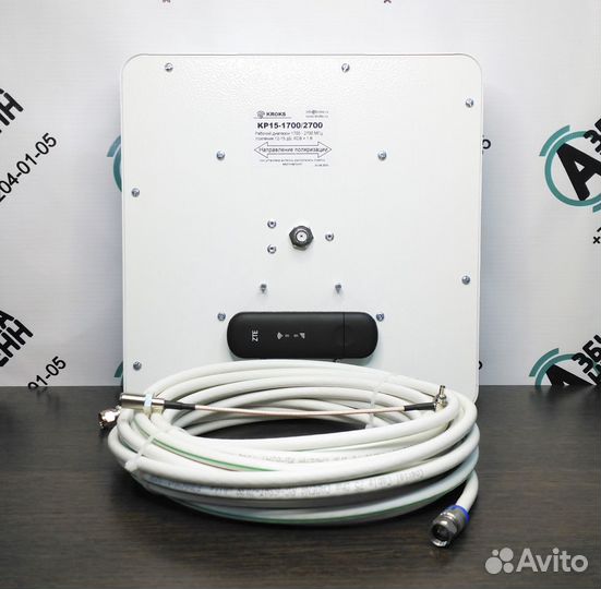 Комплект 4G антенна 4g модем с вайфай сим безлимит