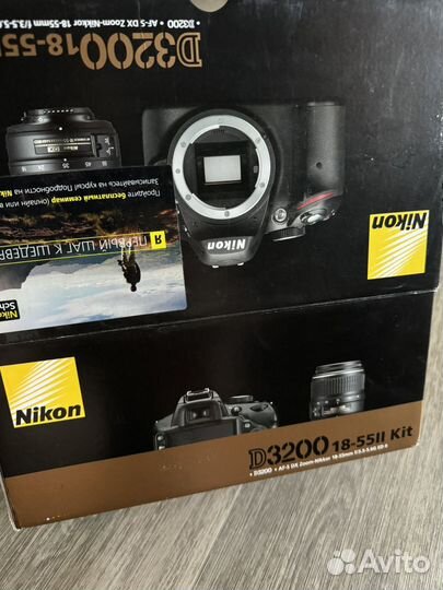 Nikon D3200 kit 18 55mm