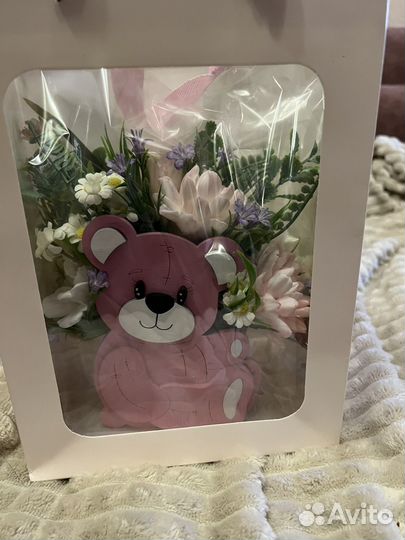 Букет из мыла ручной работы