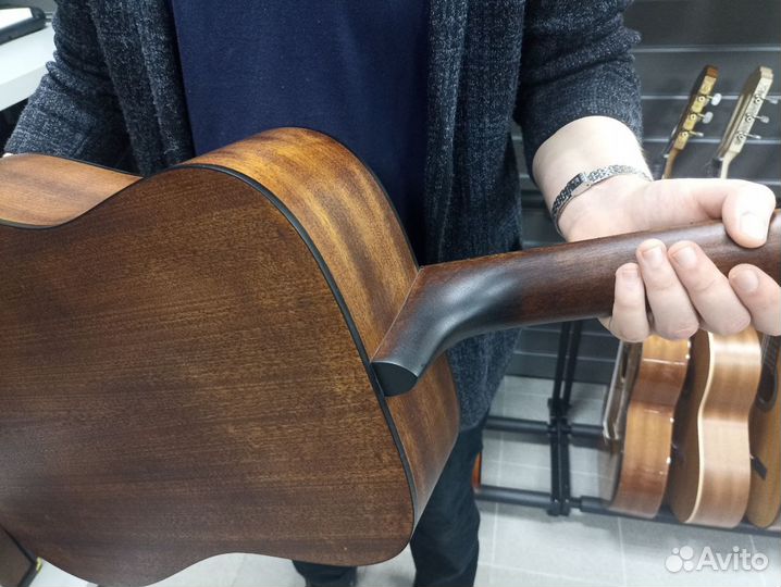 Cort Earth60OP Акустическая гитара, натуральный бу