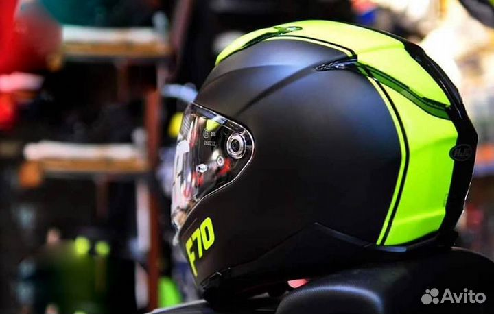 Мотошлем HJC F70 mago MC4HSF