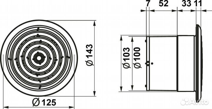 Вытяжной вентилятор Era Flow 4