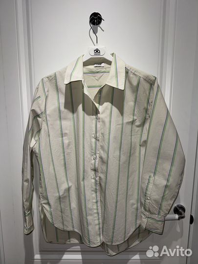 Рубашка lime в полоску