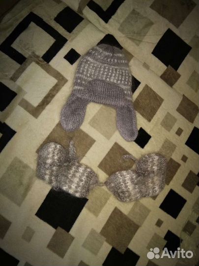 Новые шапочка и носочки