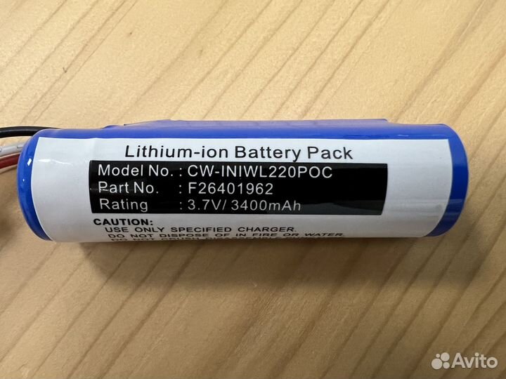 Аккумуляторная батарея ingenico 3.7V 3400mAh