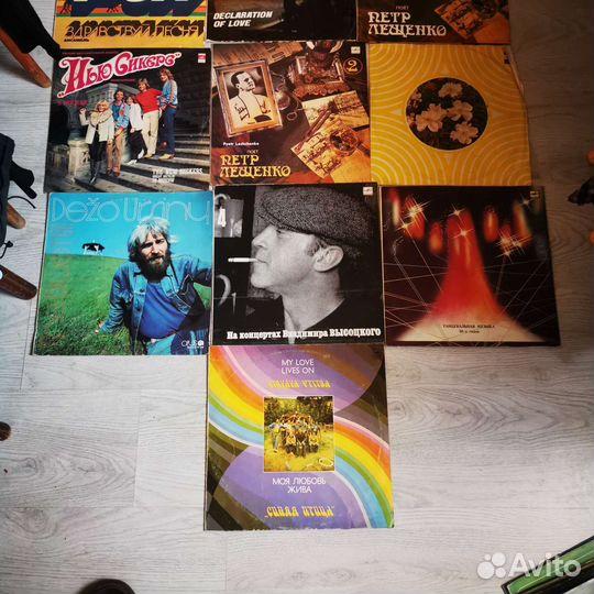 Виниловые пластинки СССР