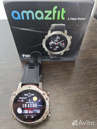 Смарт часы xiaomi amazfit t rex falcon