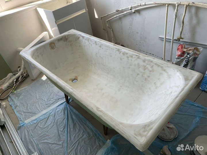 Реставрация ванн жидким акрилом