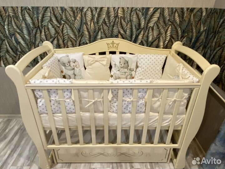 Бортики в детскую кроватку