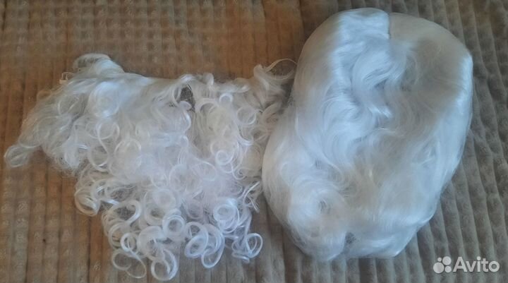 Борода деда мороза и парик Новые