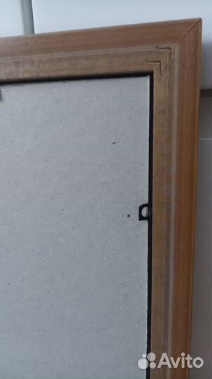 Папирус в раме с паспарту 41,5 на 48,5 см