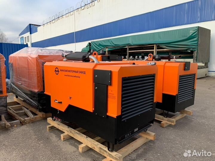 Дизельный компрессор ммз пв 6/0,7 Р2 без шасси