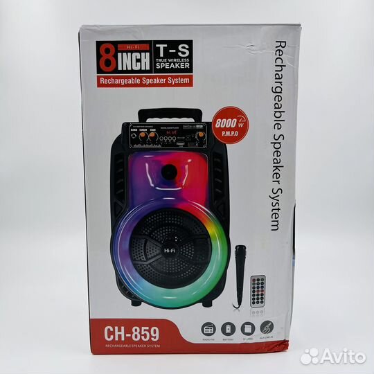 Беспроводная колонка 8 Inch CH-859