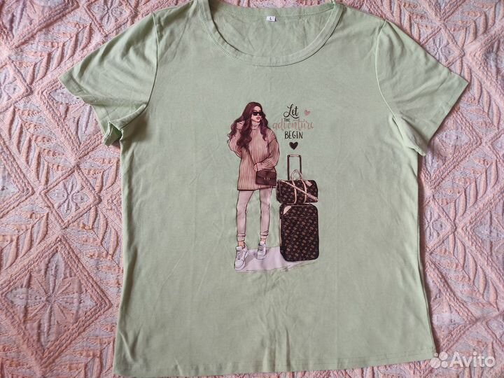 Футболка женская L