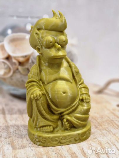 Fry Budda. Филип Фрай Будда. Futurama Футурама