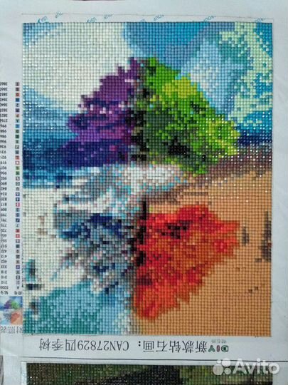 Картины. алмазная мозаика ручная работа