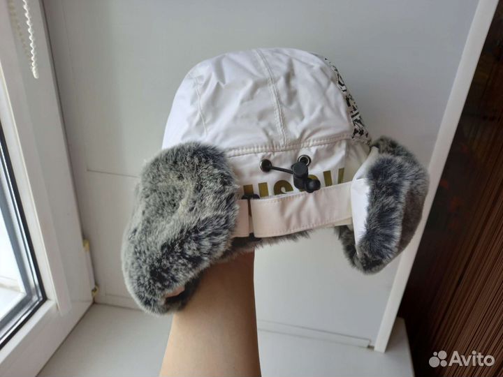 Шапка ушанка adidas детская