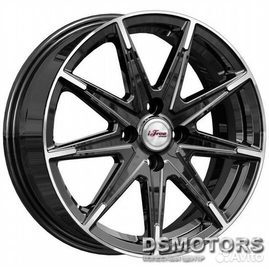 Диски Хит 6.0/16 4x100 ET45 d56.6 блэк джек