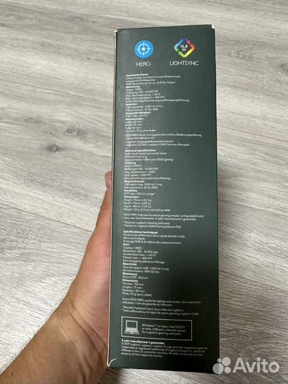 Игровая мышь logitech g502 hero