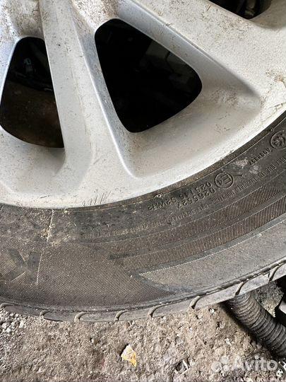 Диск литой hyundai solaris 2 r15