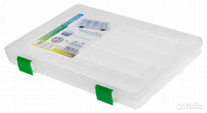 Коробка FisherBox 250sh slim для приманок